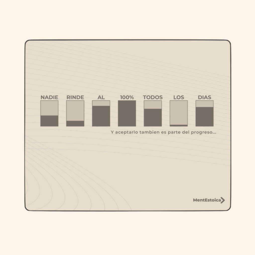 Mouse pad - Progreso real
