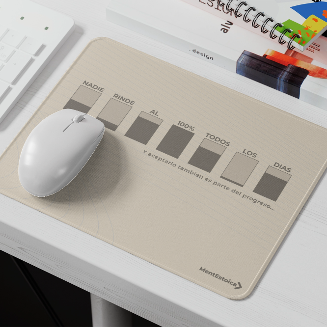 Mouse pad - Progreso real