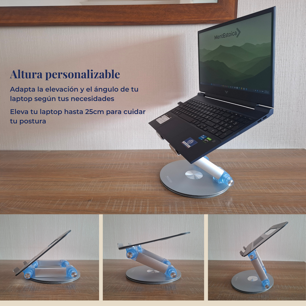 Easyflex - Soporte 360° para laptop con regulación rápida