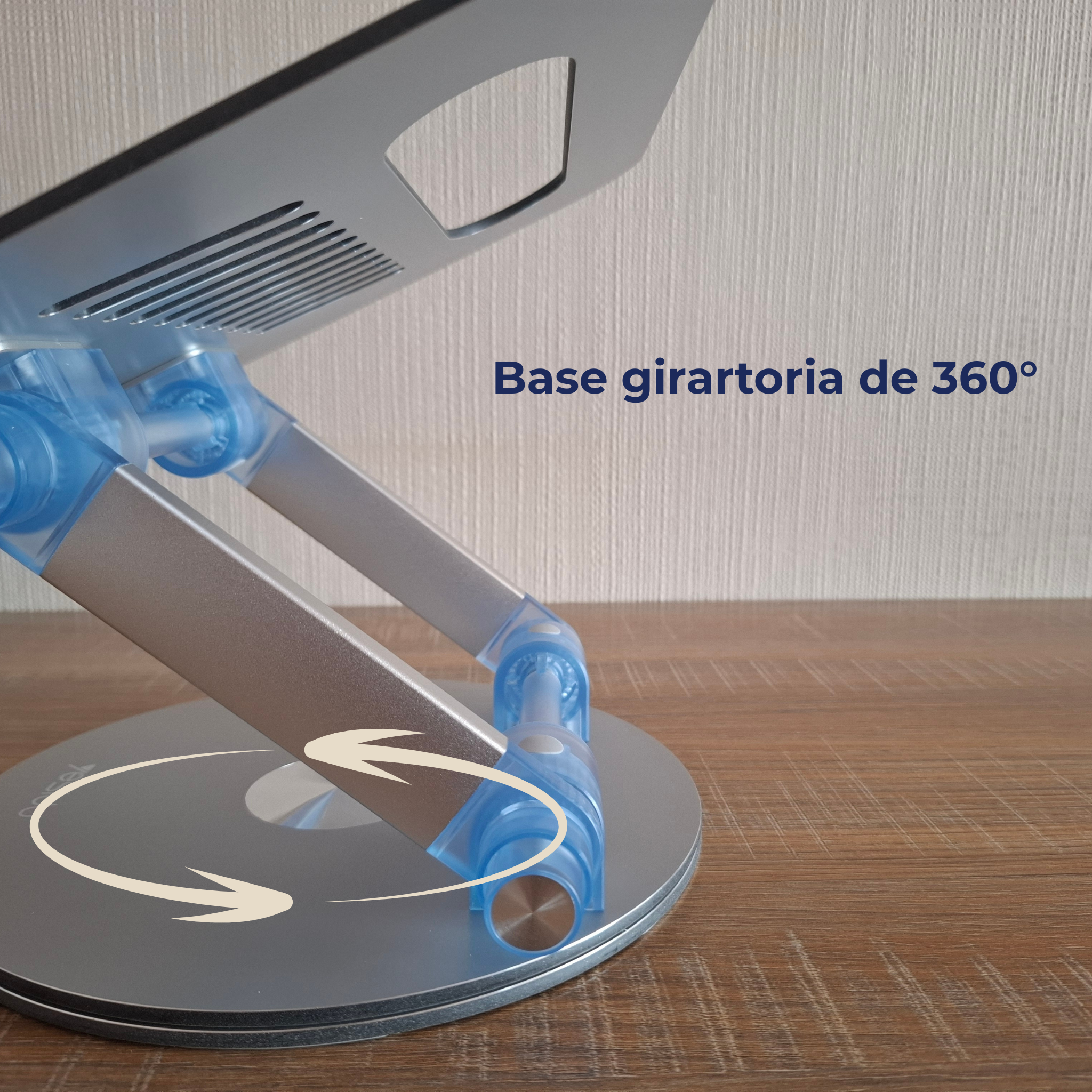 Easyflex - Soporte 360° para laptop con regulación rápida