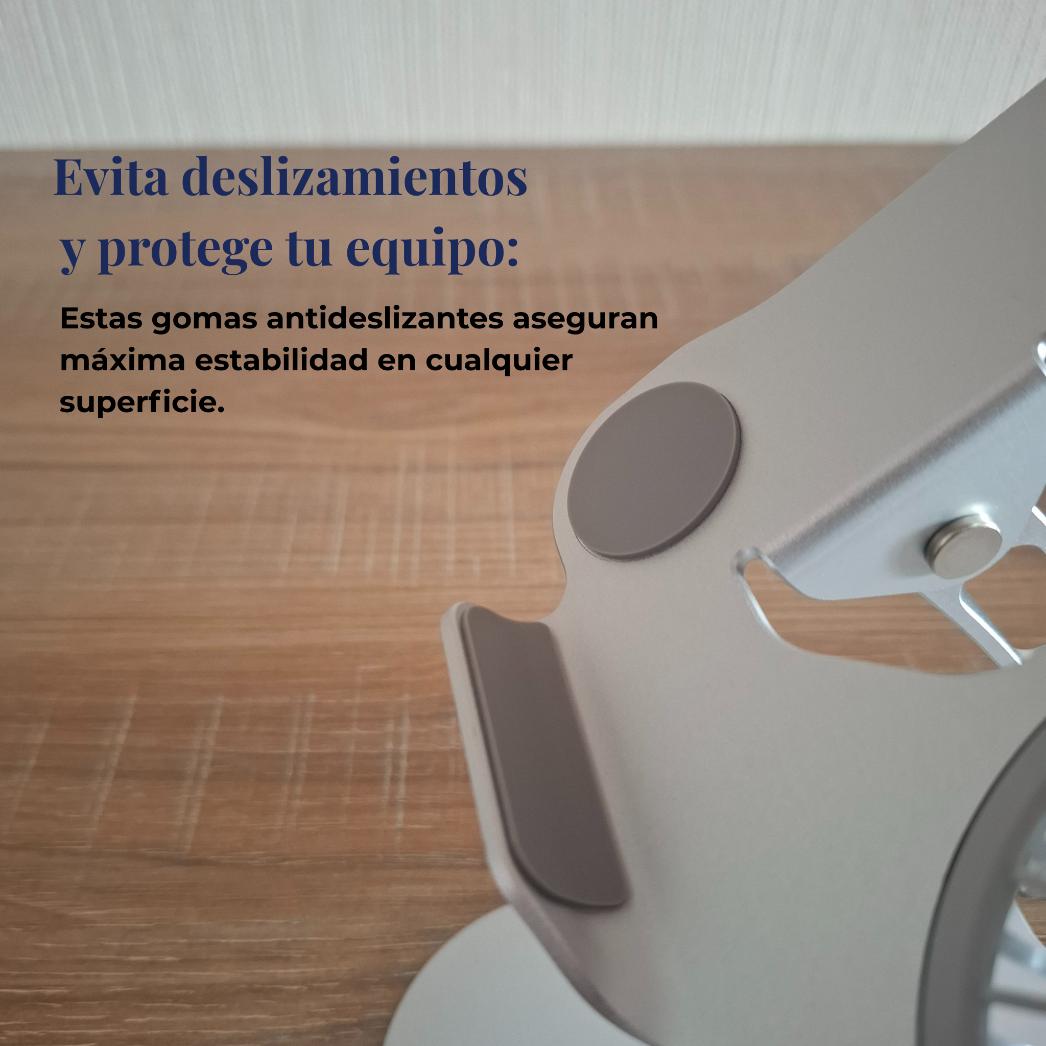 Soporte laptop con cooler y luces led