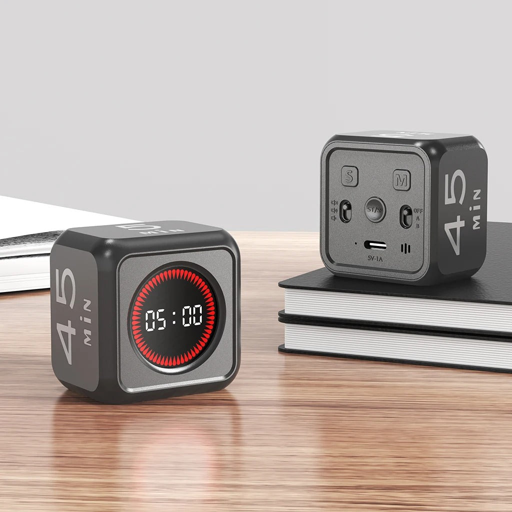 Temporizador Pomodoro Digital Minimalista