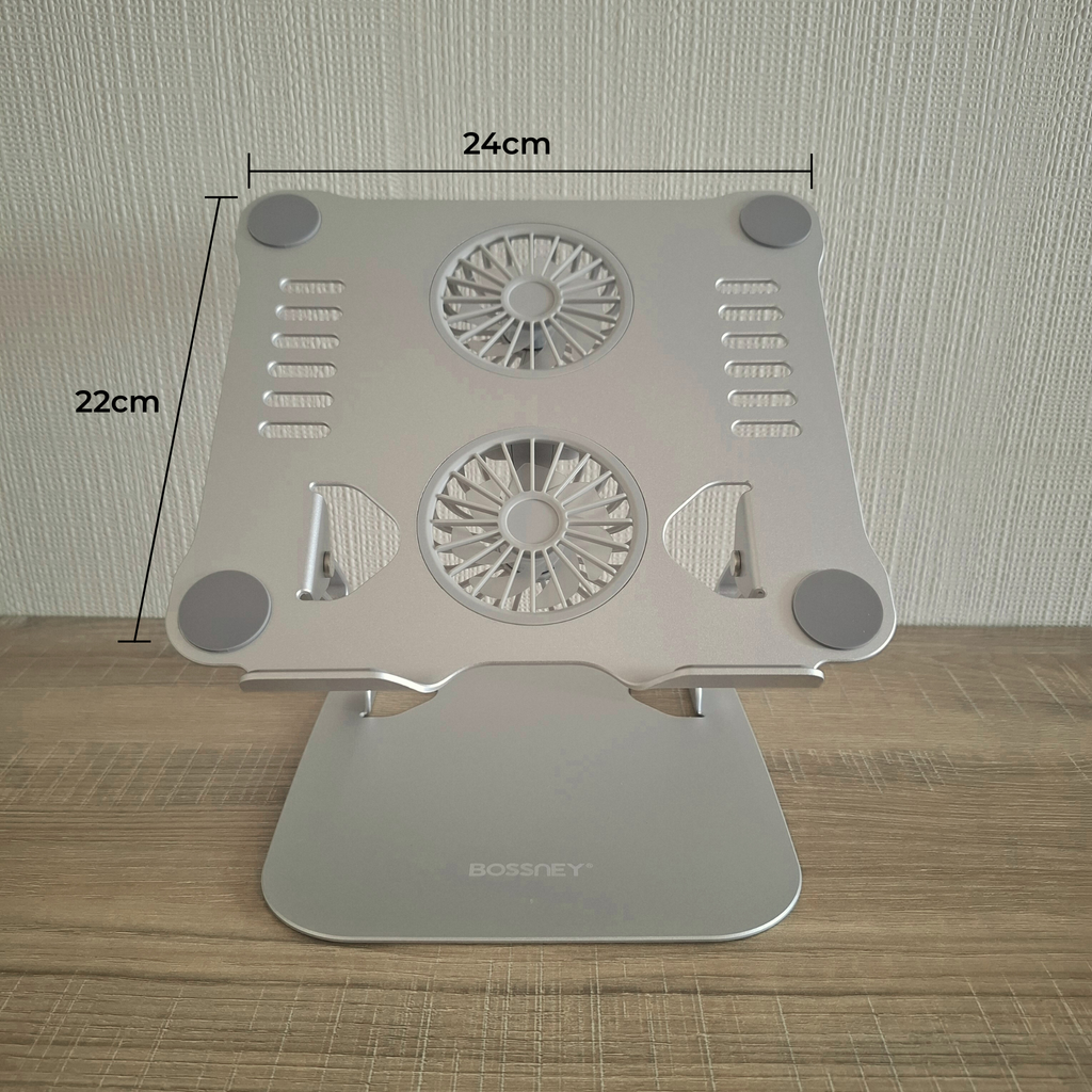 Soporte laptop con cooler y luces led