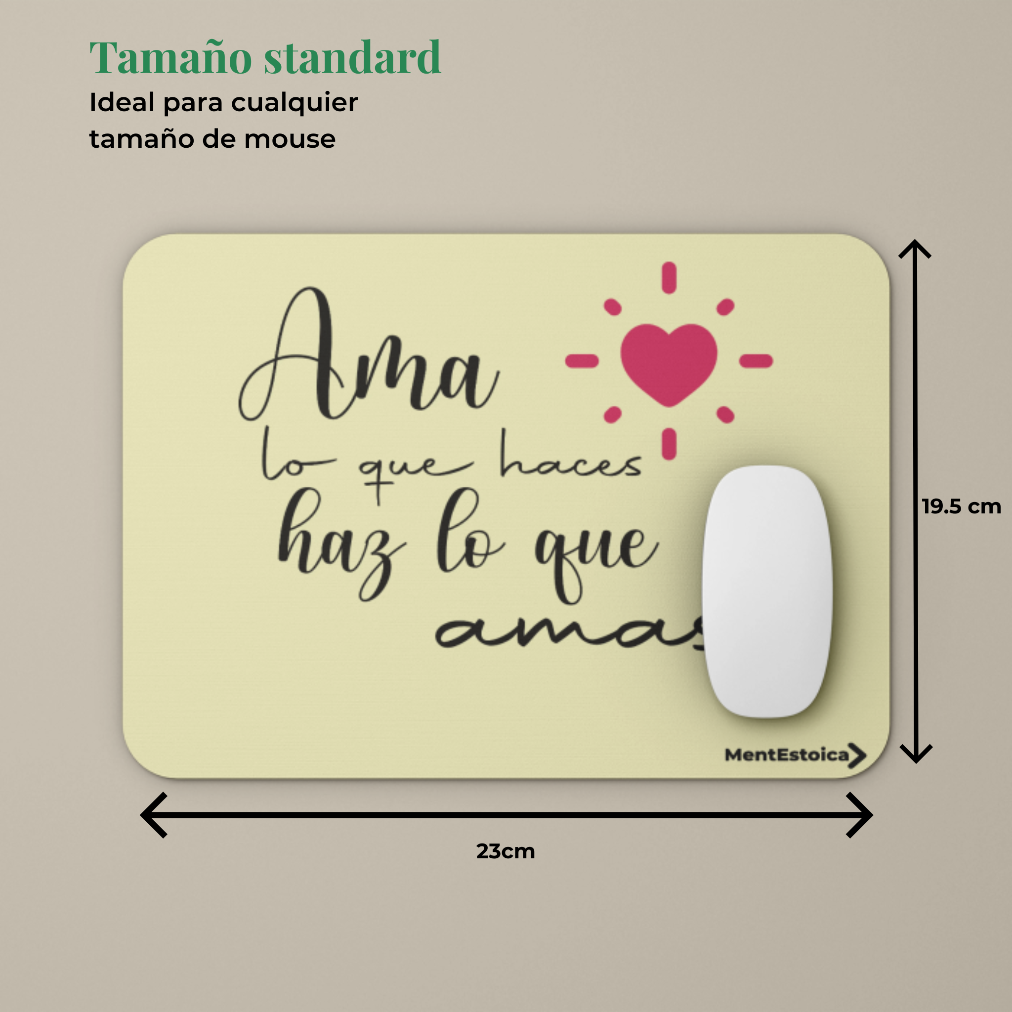 Mousepad - Ama lo que haces