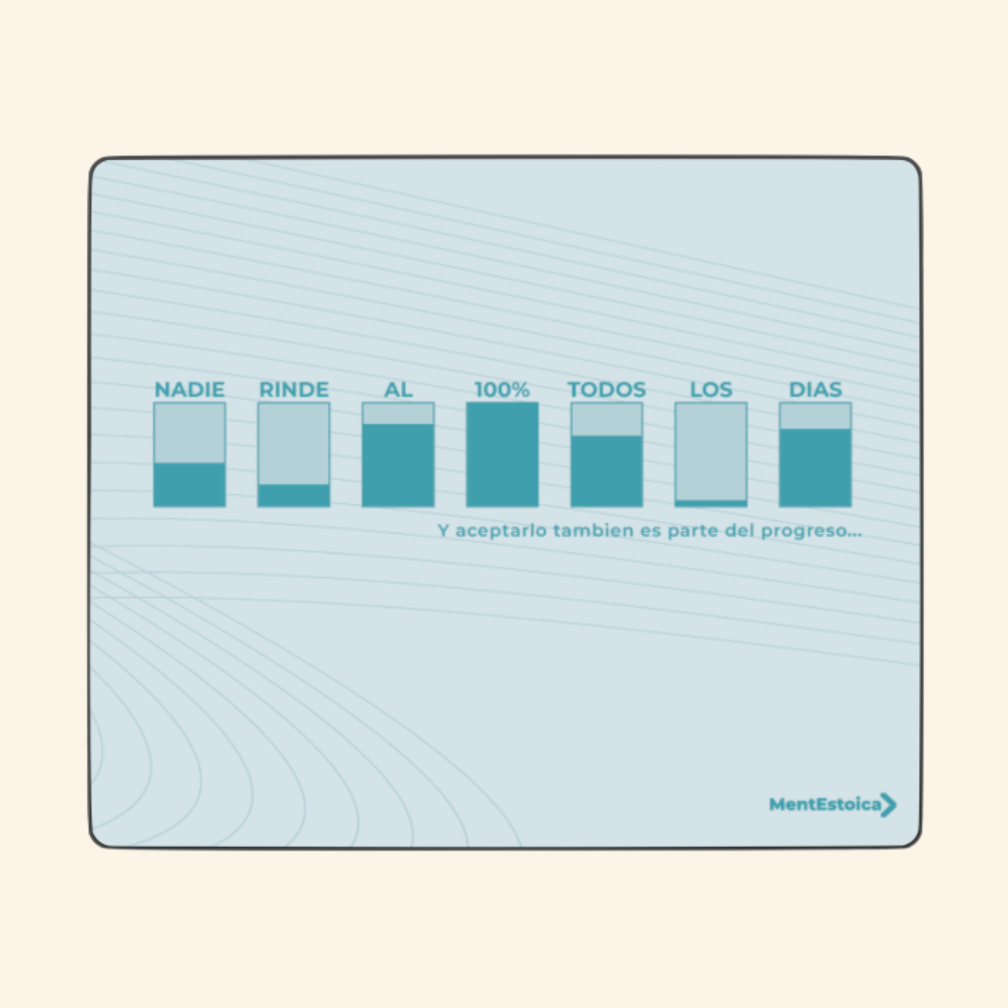 Mouse pad - Progreso real