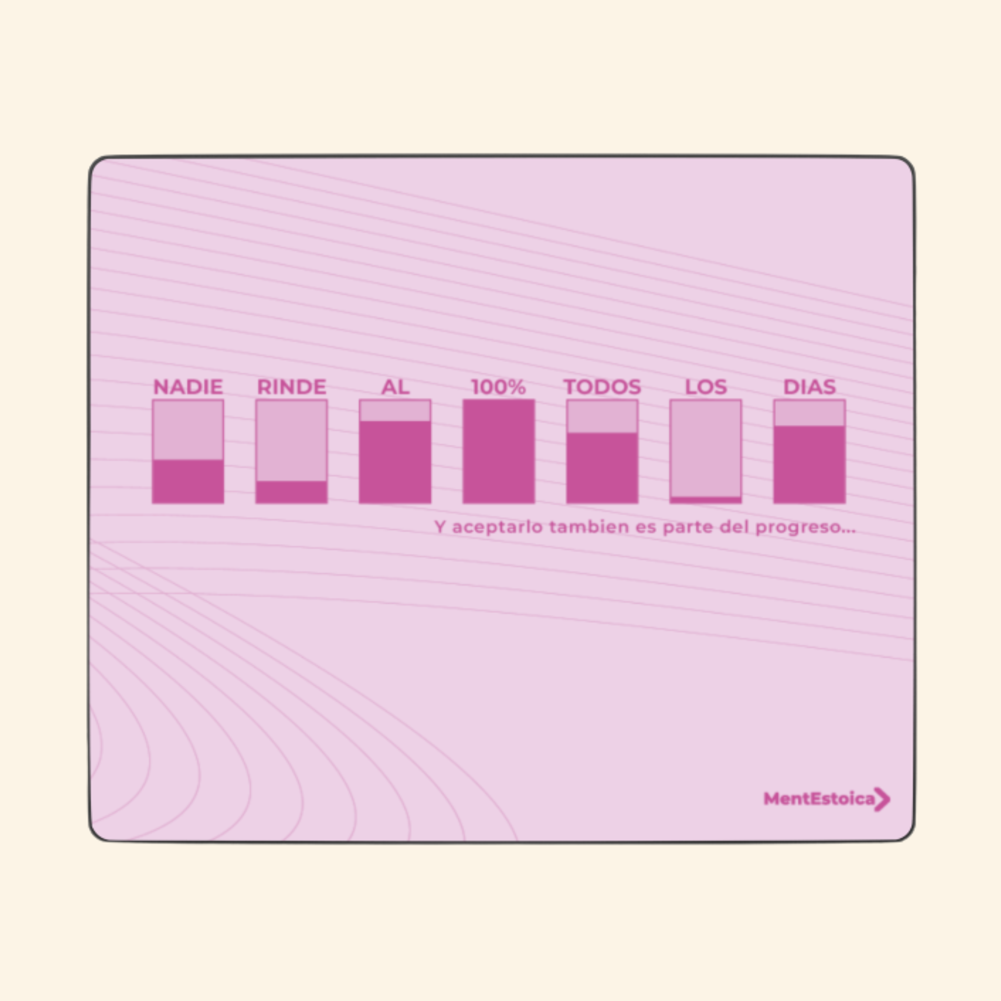 Mouse pad - Progreso real