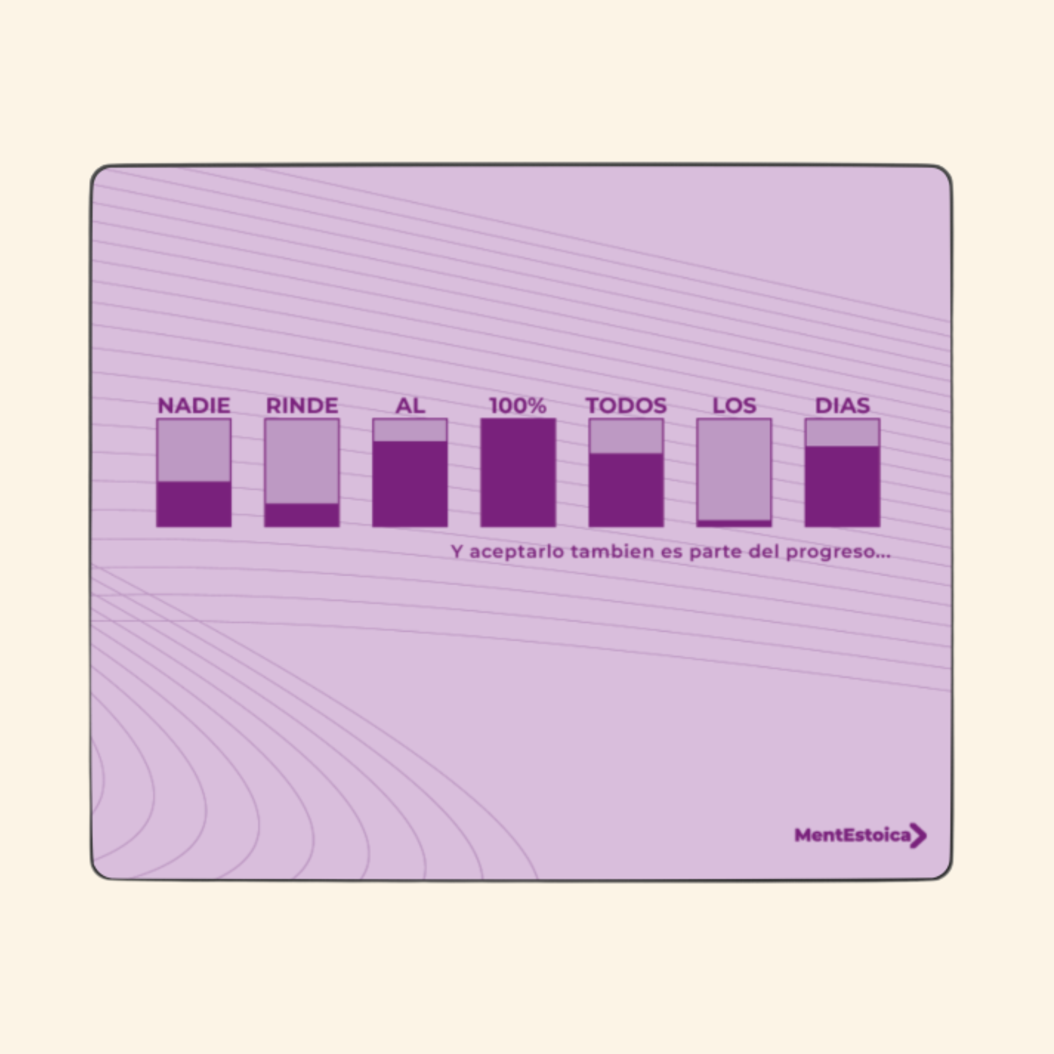 Mouse pad - Progreso real