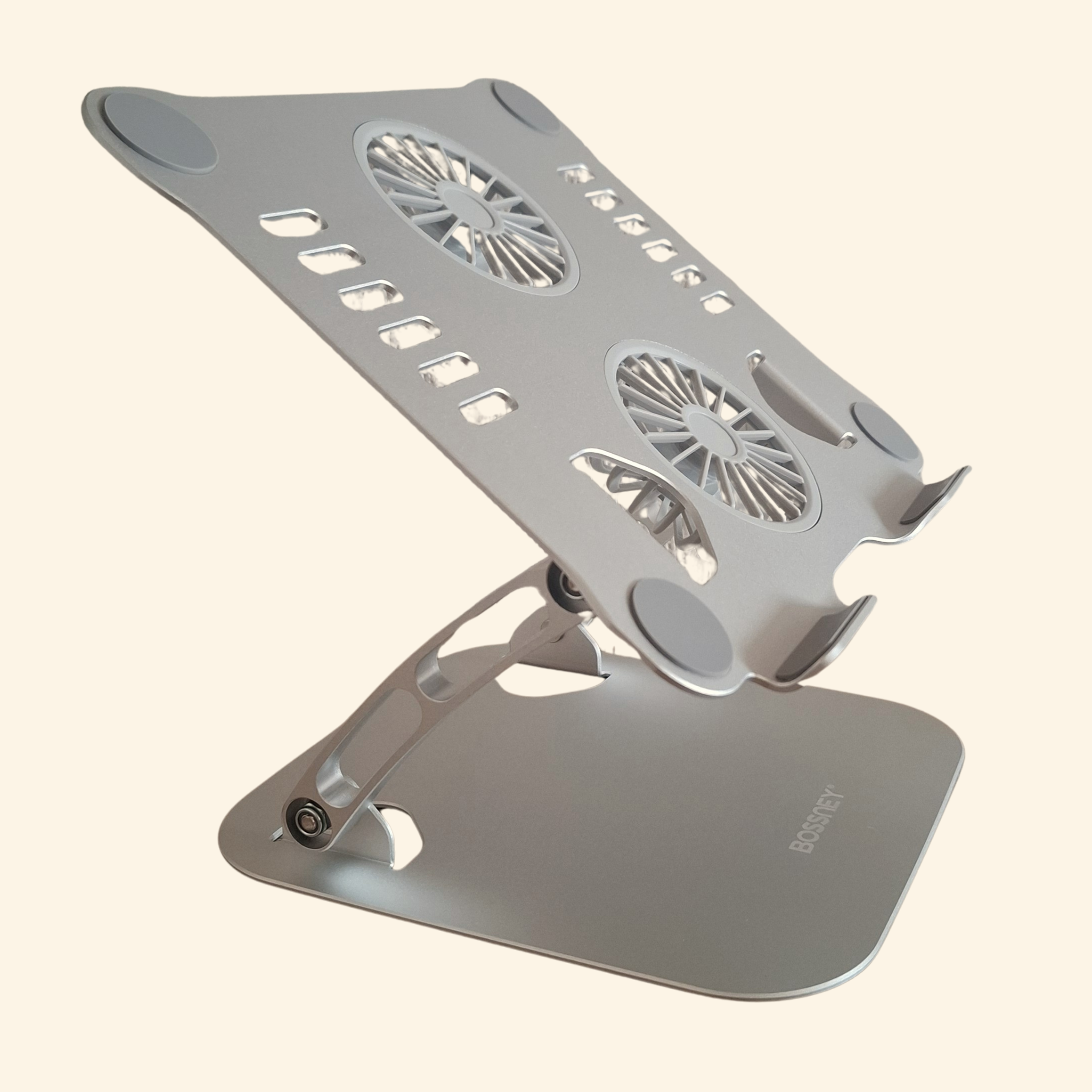 Soporte laptop con cooler y luces led