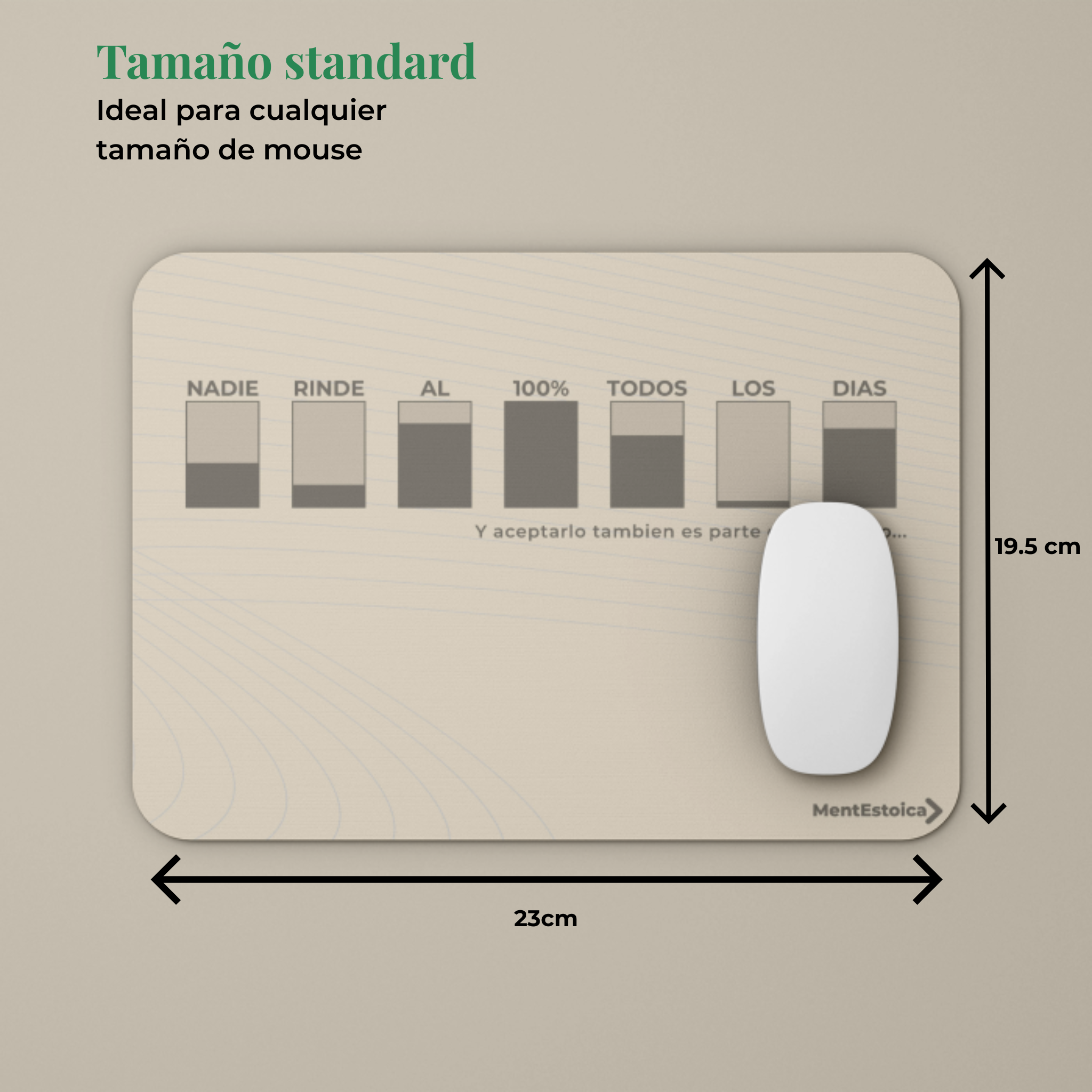 Mouse pad - Progreso real